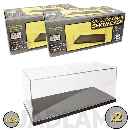 Triple 9 1:24 Display Cases x2