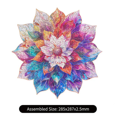 Rowood Mystic Mandala Flower Wooden Jigsaw Puzzle 200pcs TA001