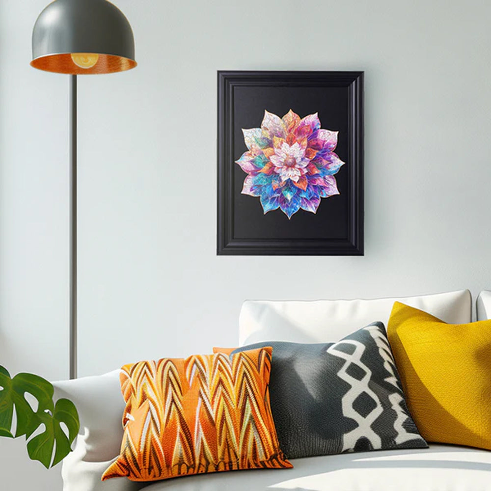 Rowood Mystic Mandala Flower Wooden Jigsaw Puzzle 200pcs TA001