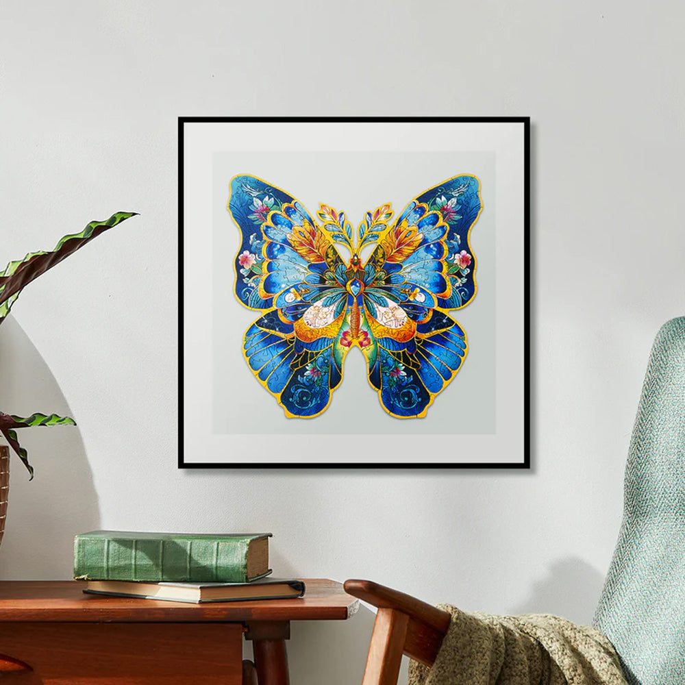 Rowood Morpho Helena Wooden Jigsaw Puzzle TA003