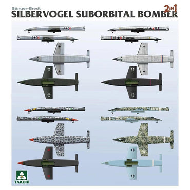 Takom 5017 German Silbervogel WWII Concept Suborbital Bomber 1:72  Model Kit