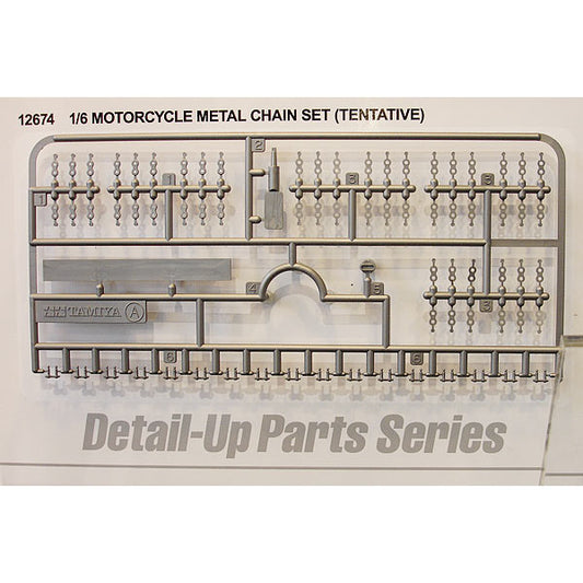 TAMIYA 12674 Honda Link Type Chain for 16042 1:6 Bike Model Kit