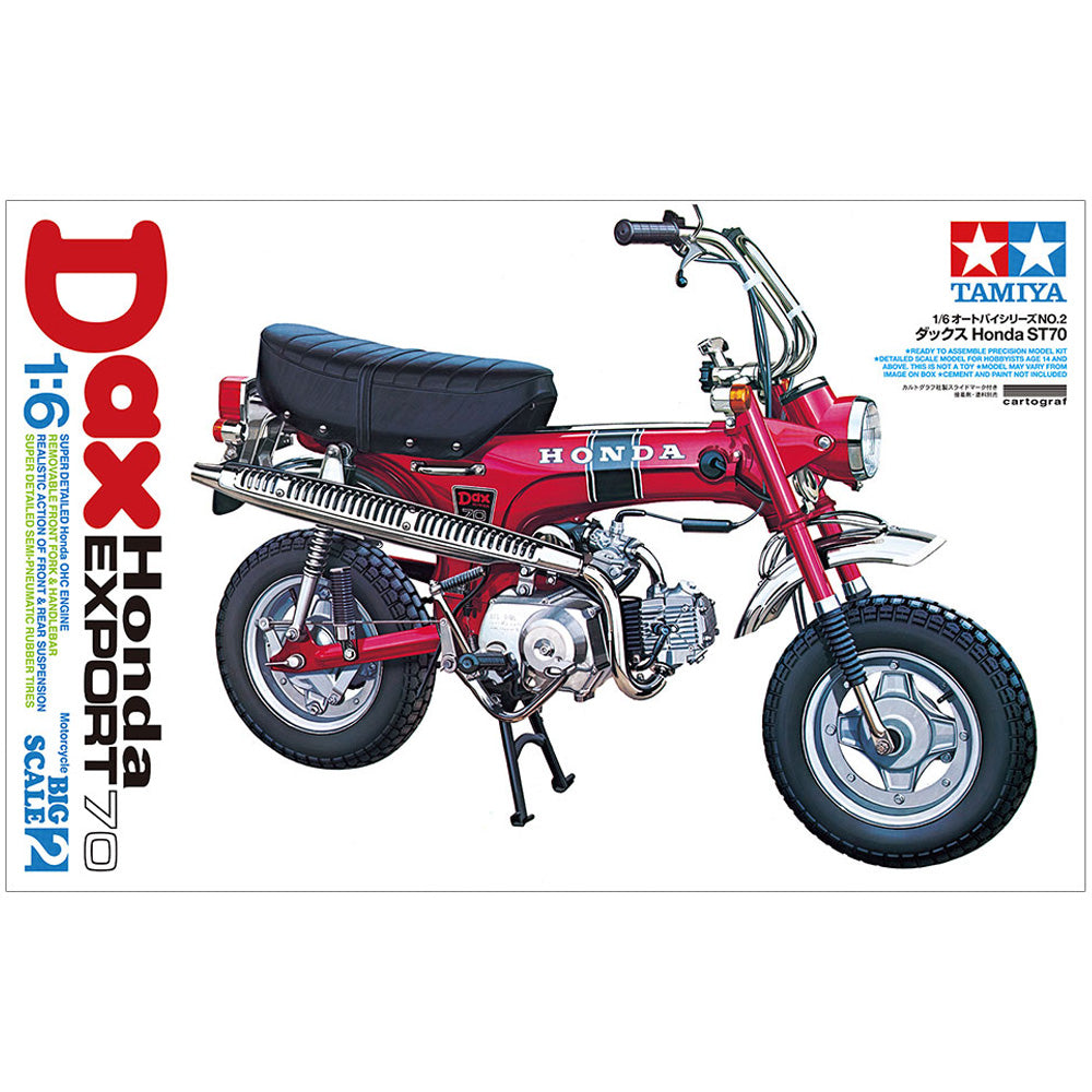 Tamiya 16002 Honda DAX Export 70 1:6 Model Kit