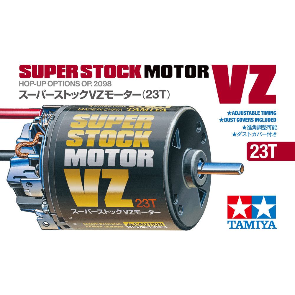 Tamiya 22098 Super Stock Motor VZ (23T) RC Hop-Up – Jadlam Toys