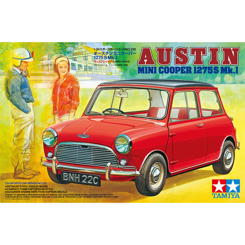 Tamiya 24235 Austin Mini Cooper 1275S Mk.I 1:24 Model Kit