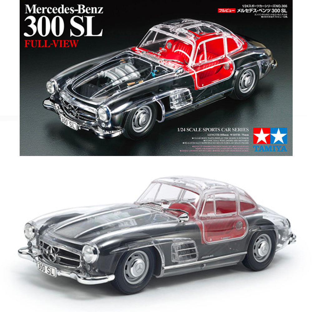 Tamiya 24366 Full-View Mercedes 300 SL 1:24 Model Kit