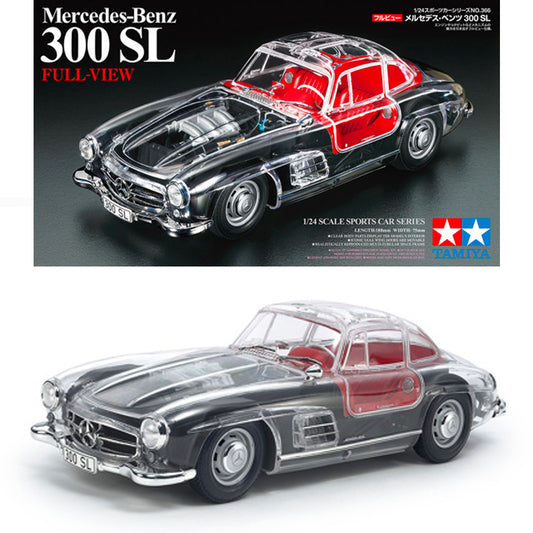 Tamiya 24366 Full-View Mercedes 300 SL 1:24 Model Kit