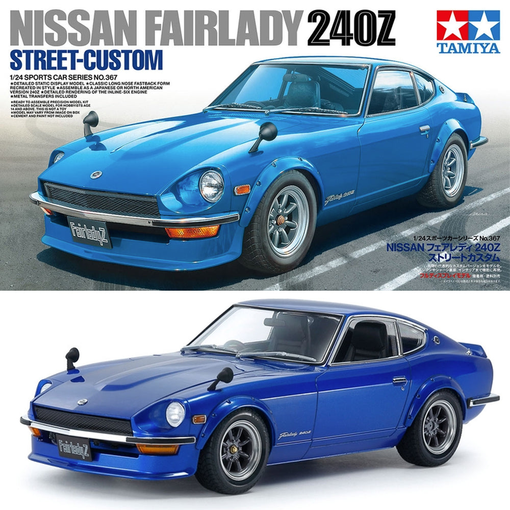 Tamiya 24367 Nissan Fairlady 240Z Street-Custom 1:24 Model Kit