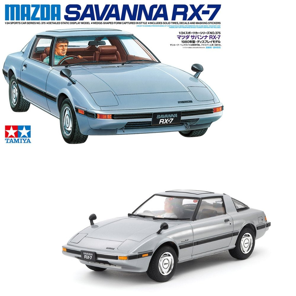 Tamiya 24375 Mazda Savanna RX-7 Car 1:24 Model Kit