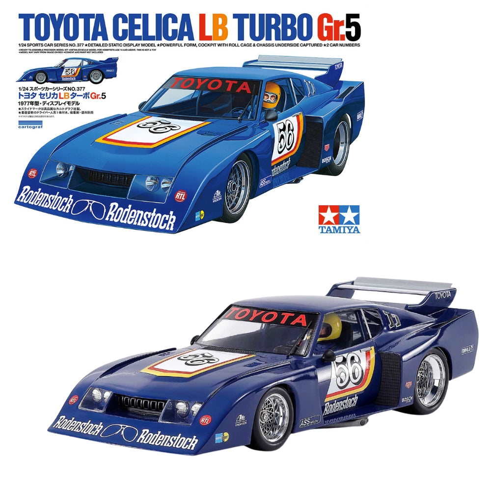 Tamiya 24377 Toyota Celica LB Turbo Gr.5 1:24 Model Kit