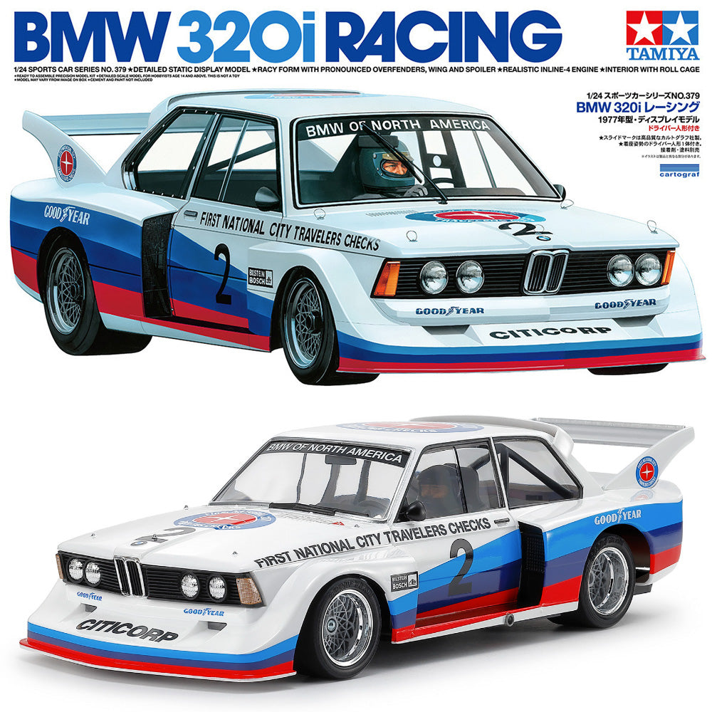 Tamiya 24379 BMW 320i Racing (E21) 1:24 Model Kit