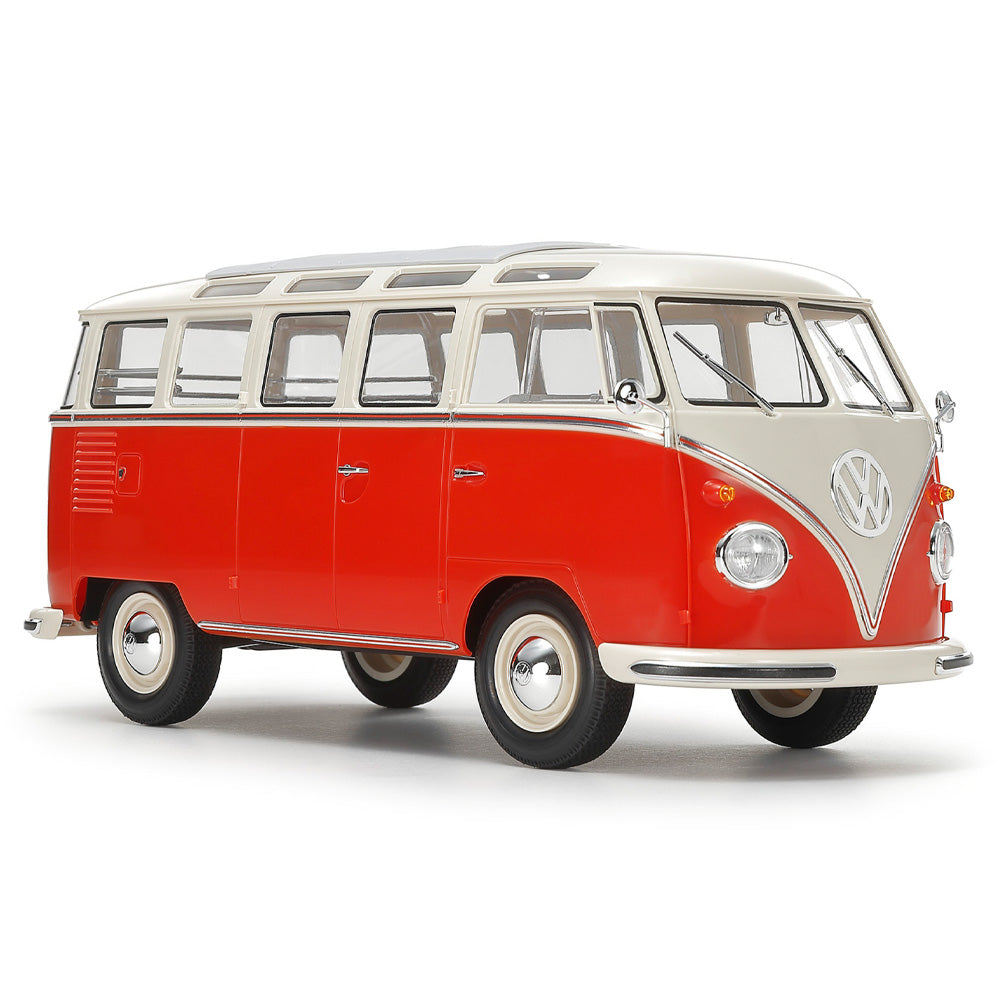 Tamiya 28101 Volkswagen Type 2 (T1) Red & White Clic Loc 1:24 Model Kit