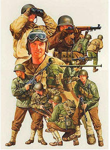 TAMIYA 32513 WWII US Army Infantry GI Set 1:48 Military Model Kit