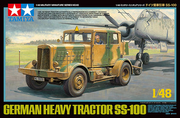 TAMIYA 32593 German Heavy Tractor SS-100 1:48 Military Model Kit