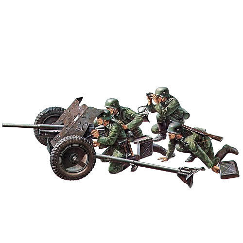 TAMIYA 35035 German 37mm Anti-Tank 1:35  Military Model Kit
