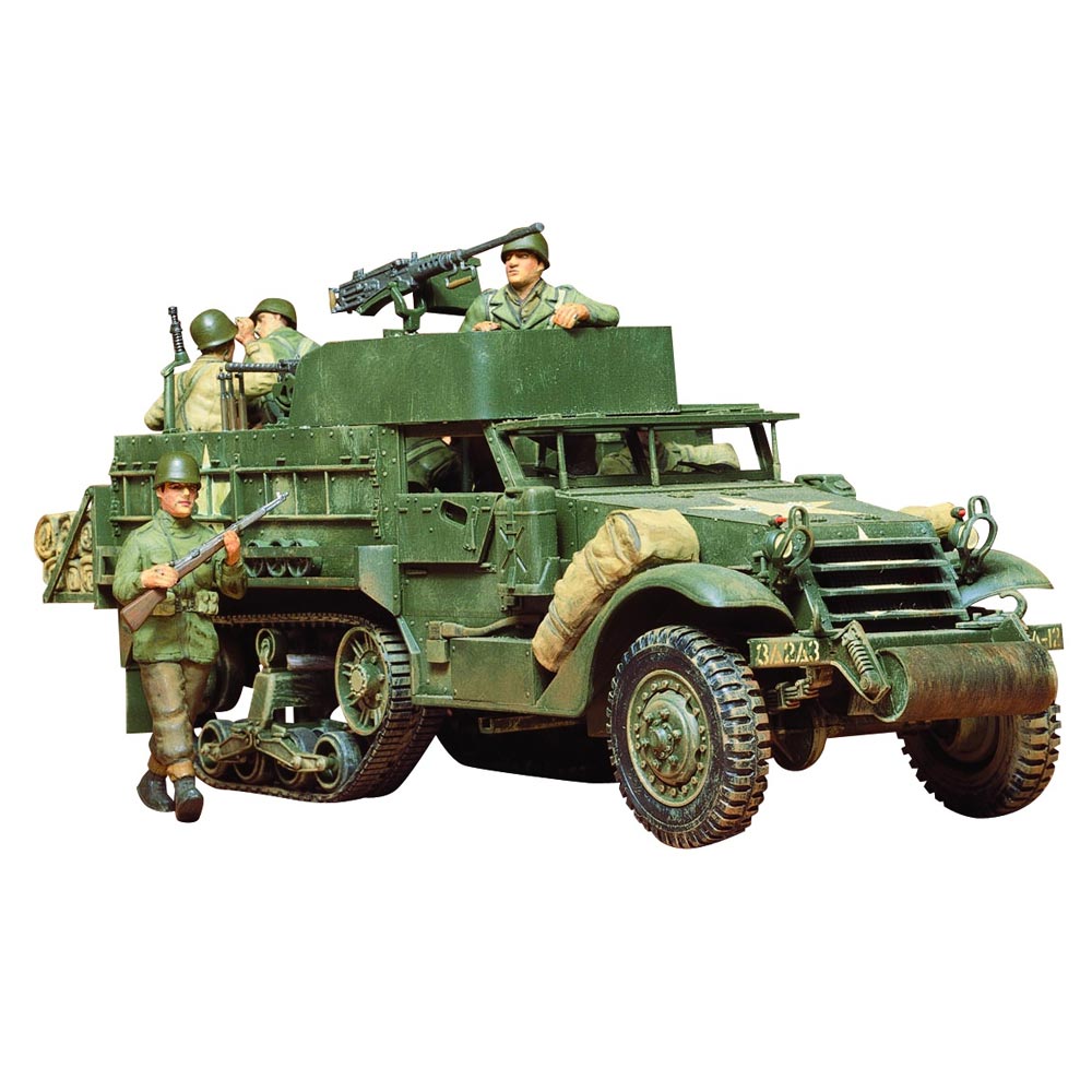 Tamiya 35070 U.S. Armoured Personnel Carrier M3A2  Half Track 1:35 Model Kit