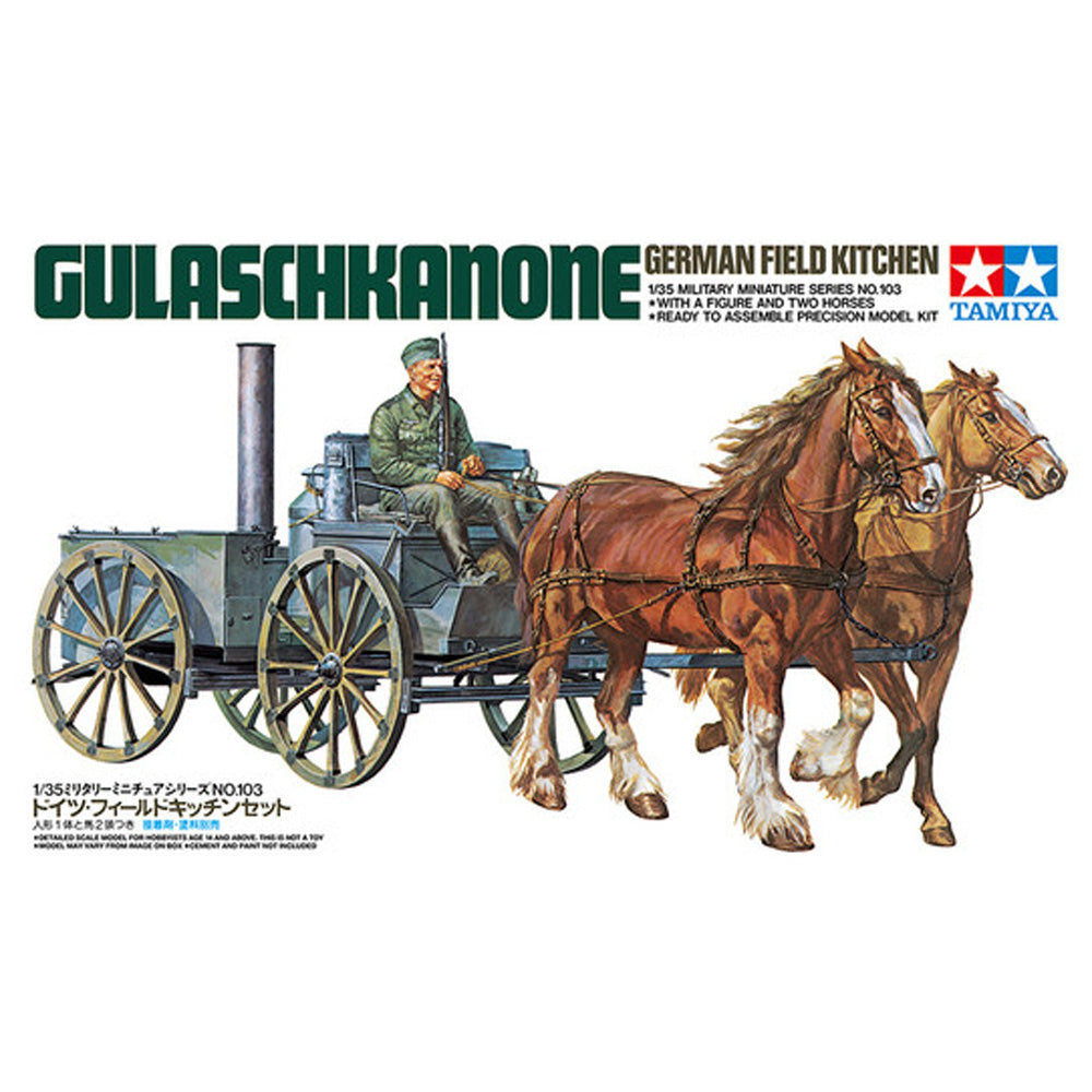 Tamiya 35103 Gulaschkanone German Field Kitchen 1:35 Model Kit
