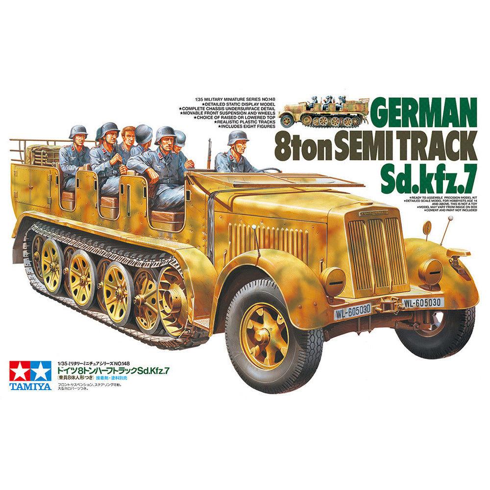 Tamiya 35148 German Sd.Kfz.7 1:35 Model Kit
