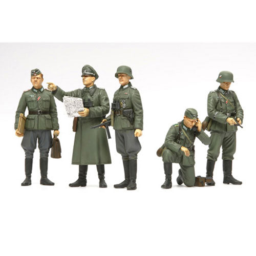 TAMIYA 35298 German Field COMMANDER 1:35 Military Model Kit Figures