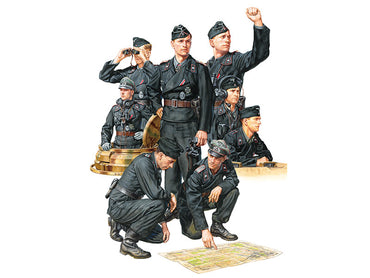 TAMIYA 35354 Wehrmacht Tank Crew Set 1:35  Figures Model Kit