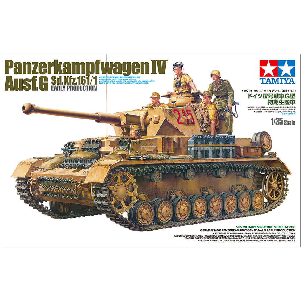 Tamiya 35378 Pz.kpfw.IV  Ausf G Early 1:35 Plastic Model Kit