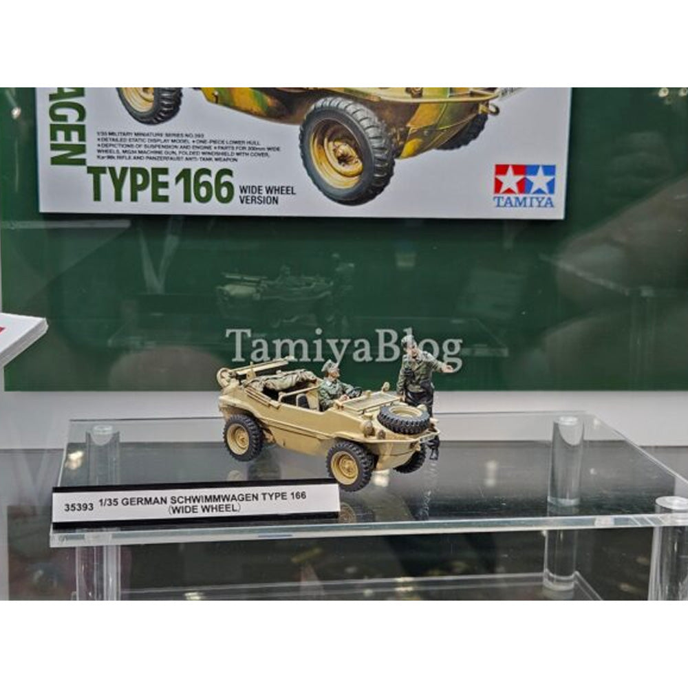 Tamiya 35393 Schwimmwagen Type 166 Wide Wheel 1:35 Model Kit