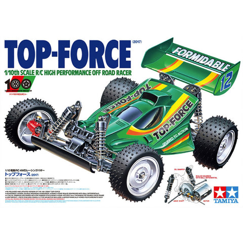 TAMIYA TOP-FORCE 1/10 RCカー Tamiya RC 47350 Top-Force Buggy 1:10 Car Assembly Kit – Jadlam