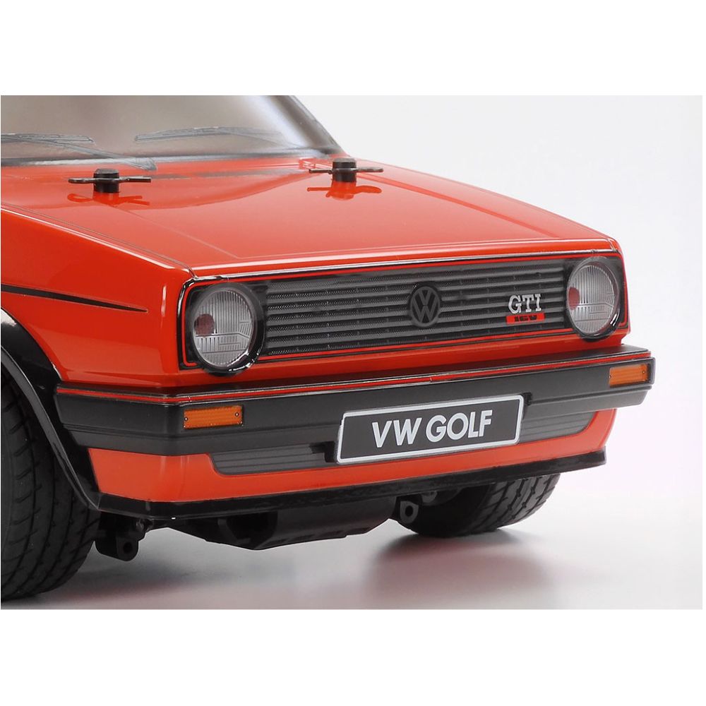 Tamiya 47516 VW Golf GTI 16V Red Painted Body MB-01 1:10 RC Car Assembly Kit
