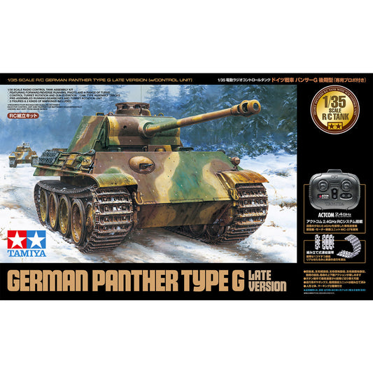Tamiya RC 48219 Panther G (Late) 1:35 RC Tank Assembly Kit