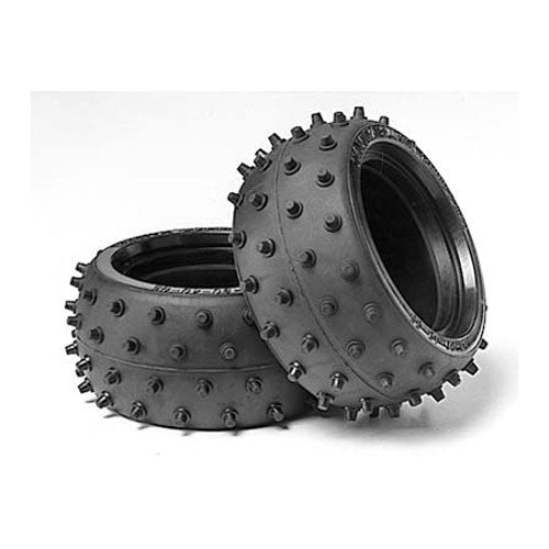 Tamiya  Wide Stud Spike Tyres (2pcs) - RC Hop-ups 53059