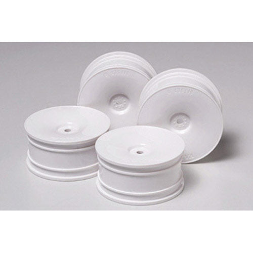 Tamiya 53914 White Dish Wheel 26mm offset x4 - RC Hop-ups