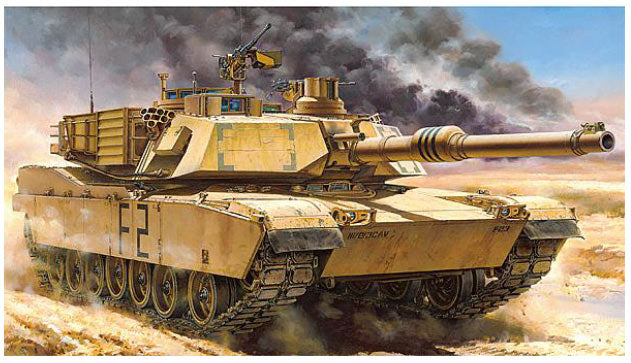 TAMIYA RC 56041 M1A2 Abrams Main Battle Tank with full option kit 1:16