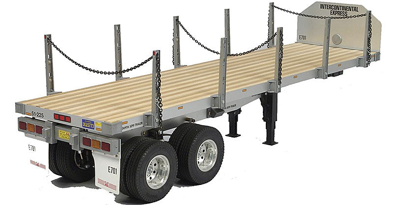 TAMIYA RC Flatbed  Semi-Trailer for Tractor Truck 1:14 Assembly Kit 56306
