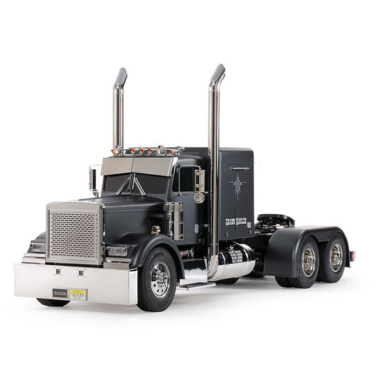 TAMIYA RC 56356 Grand Hauler Matt Black 1:16 Truck Assembly Kit