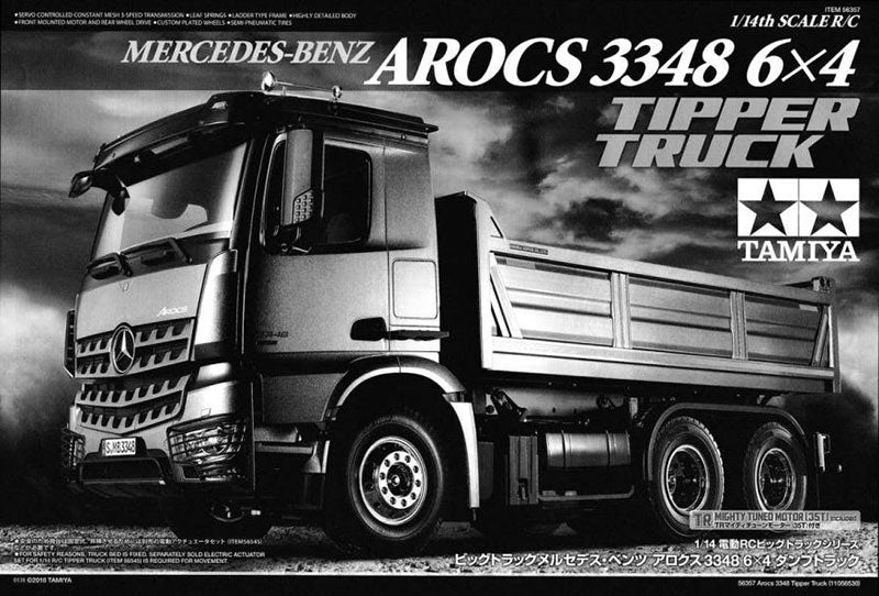 TAMIYA RC 56357 Arocs 3348 Tipper Truck 1:16 Truck Assembly Kit