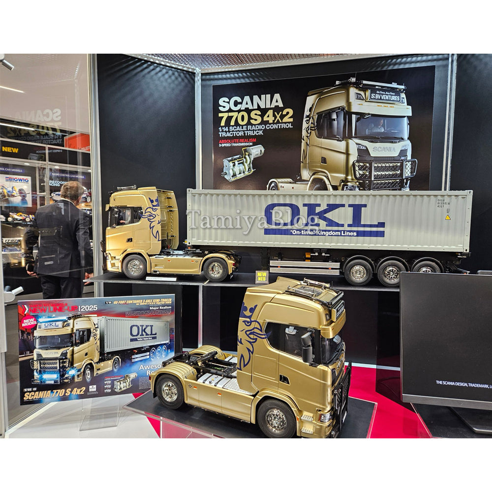 Tamiya RC 56379 Scania 770 S 4x2 1:14 RC Truck Assembly Kit