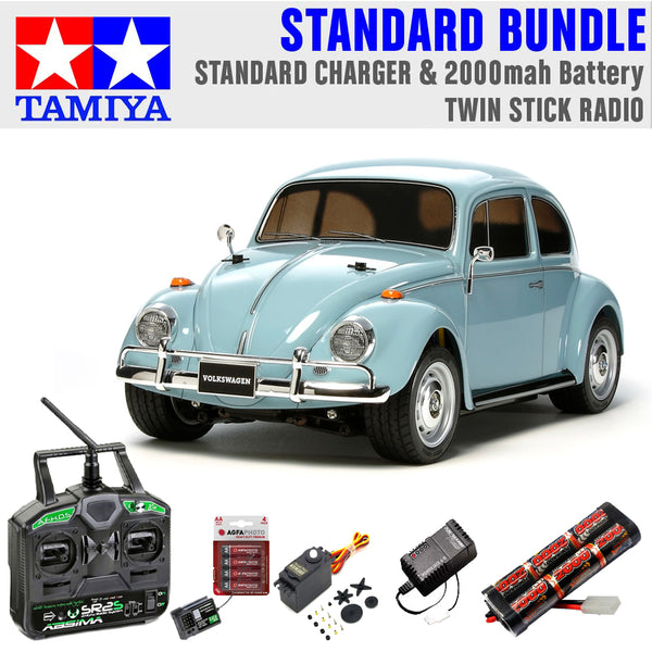 TAMIYA RC 58572 Volkswagen Beetle (M-06) 58572 1:10 Standard Stick