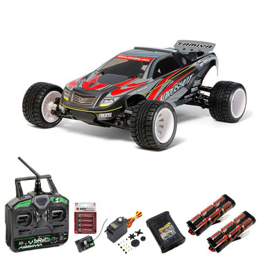 TAMIYA RC 58610 Aqroshot DT-03T 1:10 Premium Stick Bundle