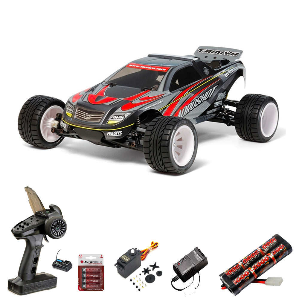 TAMIYA RC 58610 Aqroshot DT-03T 1:10 Standard Wheel Bundle