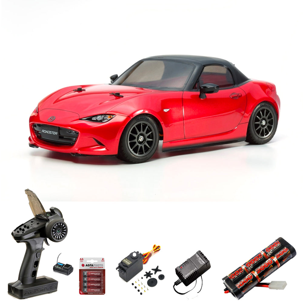 TAMIYA RC 58624 Mazda MX-5 M-05 1:10 Car Standard Wheel Bundle