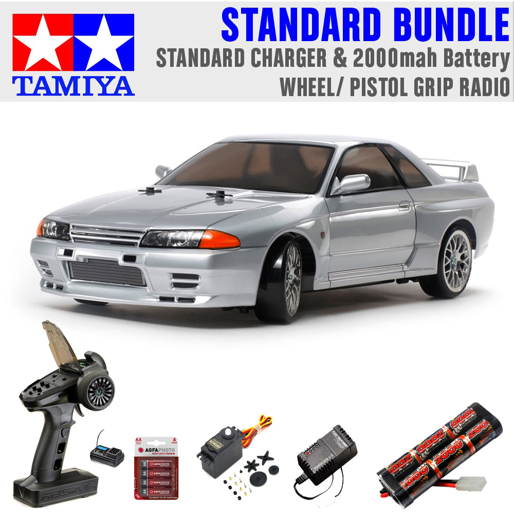 TAMIYA RC 58651 Skyline GT-R (R32) Drift Spec TT-02D 1:10 Standard Wheel Bundle