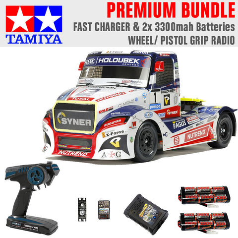 Tamiya RC 58661 Buggyra Fat Fox Racing Truck 1:14 Premium Wheel