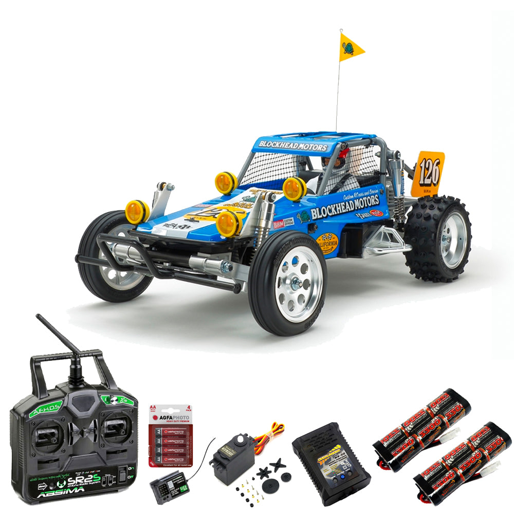 Tamiya RC 58695 Wild One Off Roader 1:10 RC Premium Stick Bundle