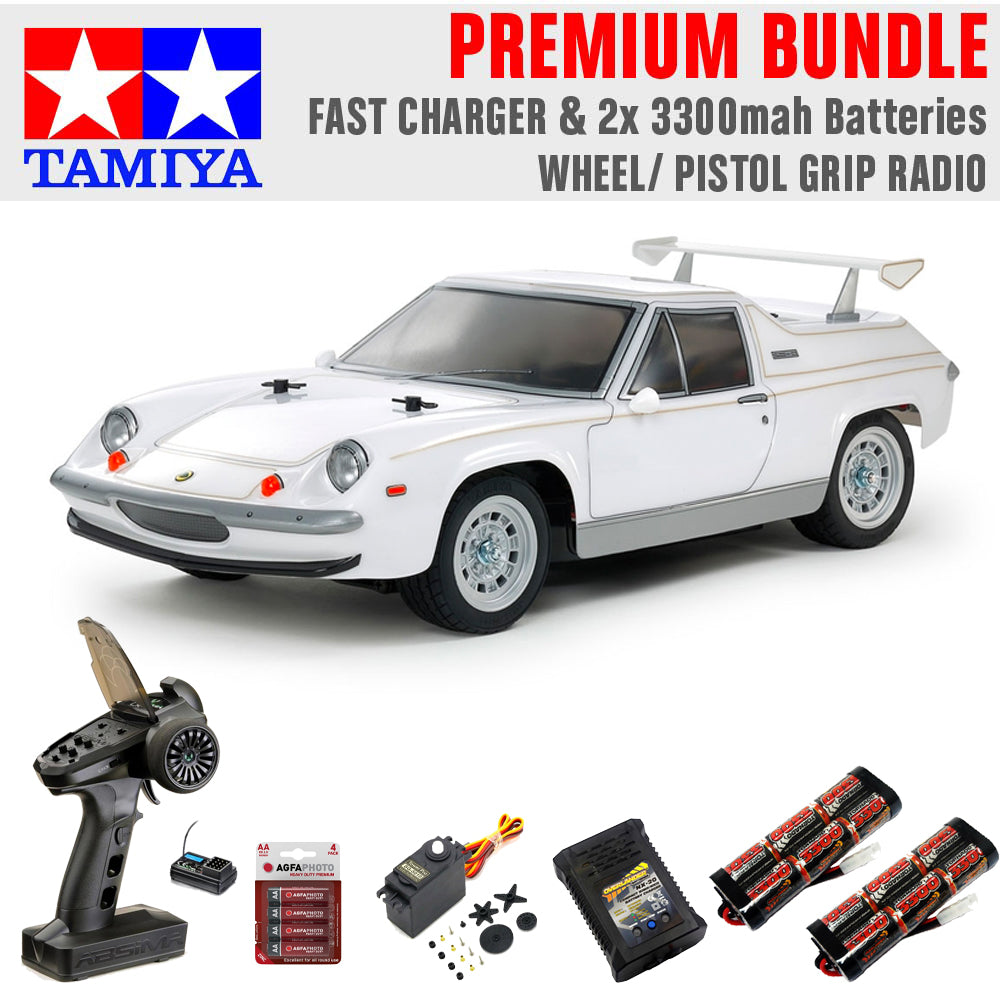 Tamiya RC 58698 Lotus Europa Special (M-06) 1:10 RC Premium Wheel Bundle