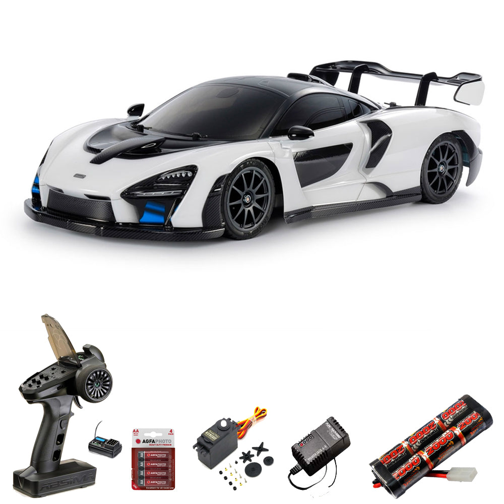 Tamiya RC 58711 McLaren Senna (TT-02) 1:10 Standard Wheel Bundle