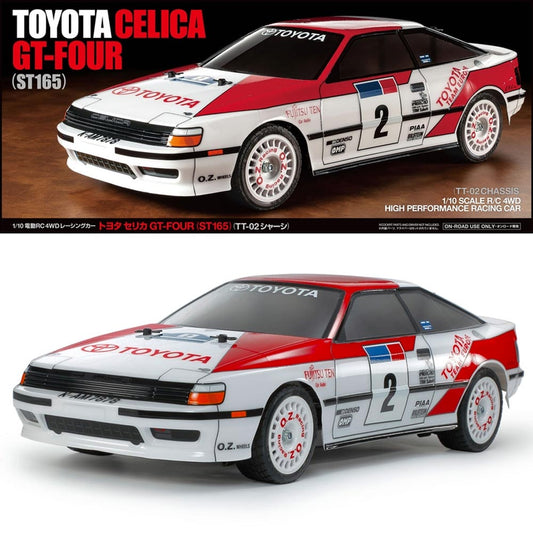 Tamiya RC 58718  Celica GT-Four ST165  TT-02 RC Car Assembly Kit