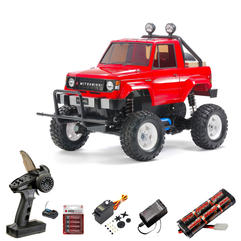 Tamiya RC 58727 Mitsubishi Pajero CW-01 1:10 Car Standard Wheel Bundle