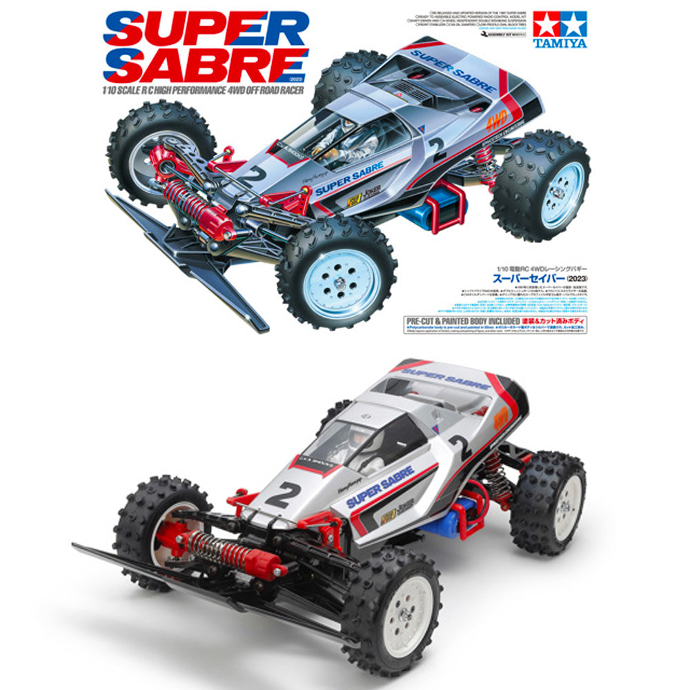 Tamiya RC 58728 Super Sabre (2023) 1:10 Car Assembly Kit – Jadlam Toys ...