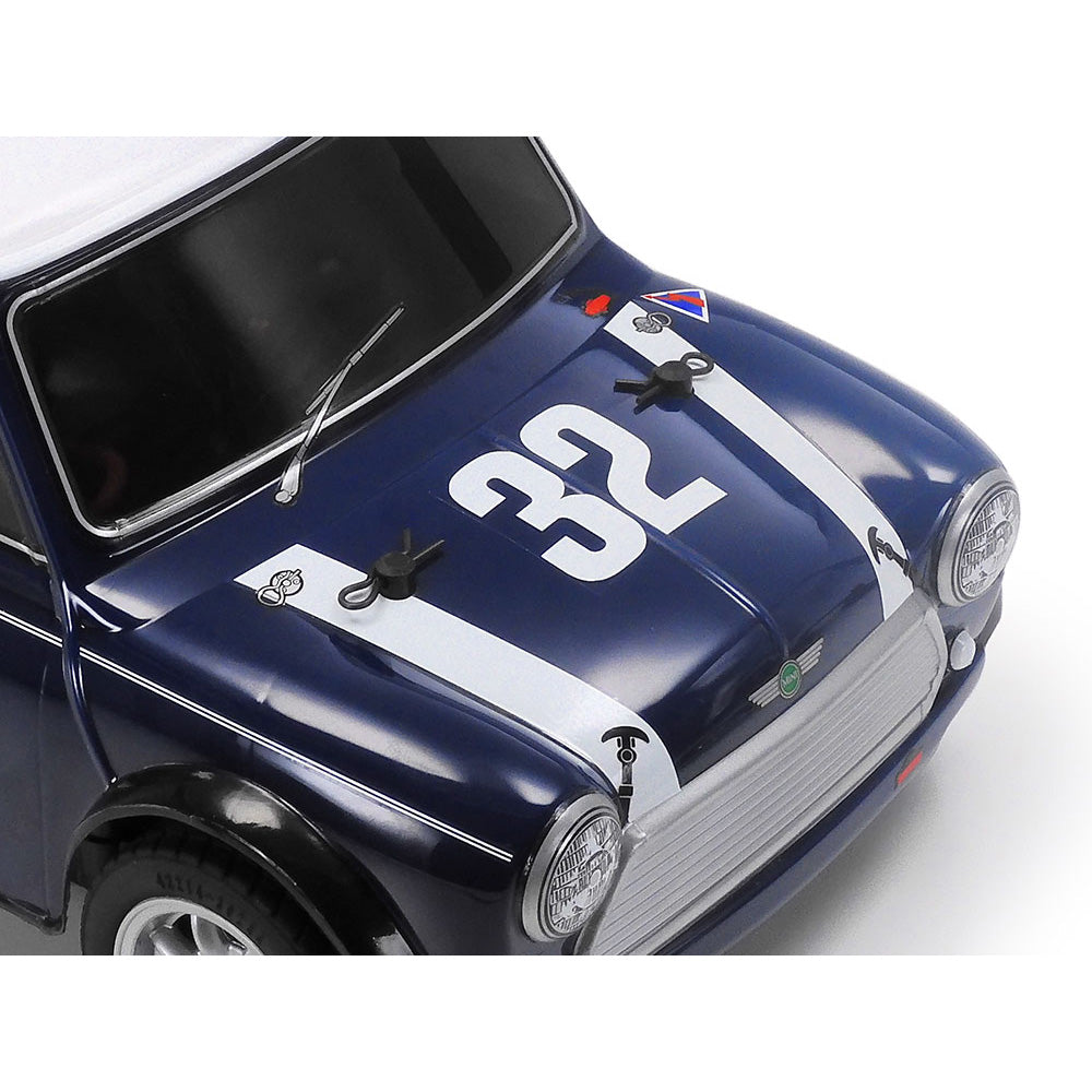 TAMIYA ROVER MINI COOPER 1/10スケール New Built Tamiya 1/10 R/C Rover Mini Cooper Racing FF M-03 Kit
