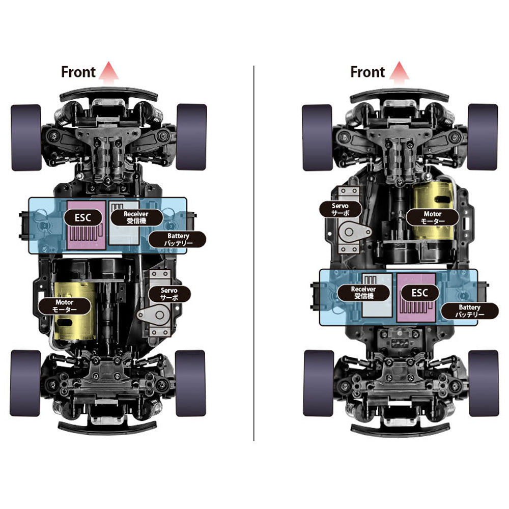 Tamiya RC 58747 Mini Cooper Racing (MB-01) 1:10 RC Assembly Kit